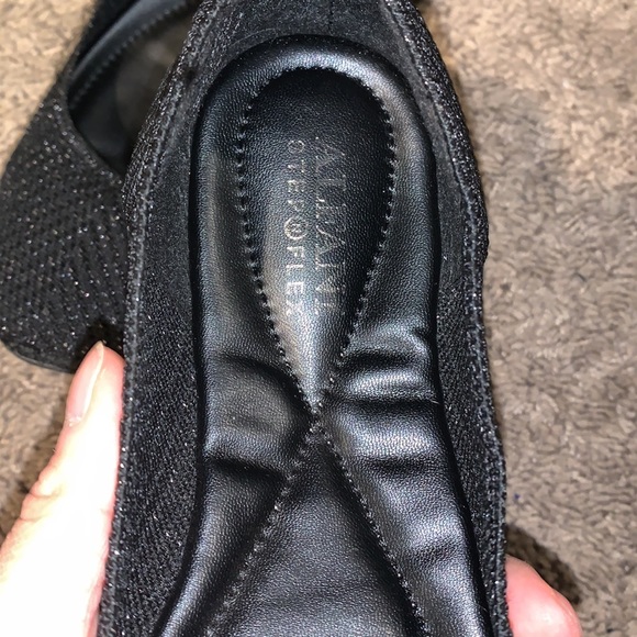 Alfani Step 'N Flex Tamii Knit Flats size 6.5 Black - Picture 6 of 7